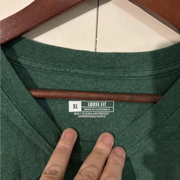 Carhartt Green Short Sleeve Tee Heavyweight Cotton - Picture 2 of 3